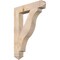Ekena Millwork Funston Arts & Crafts Smooth Bracket, Douglas Fir, 5 1/2"W x 32"D x 44"H BKT06X32X44FST03SDF - alternate 1
